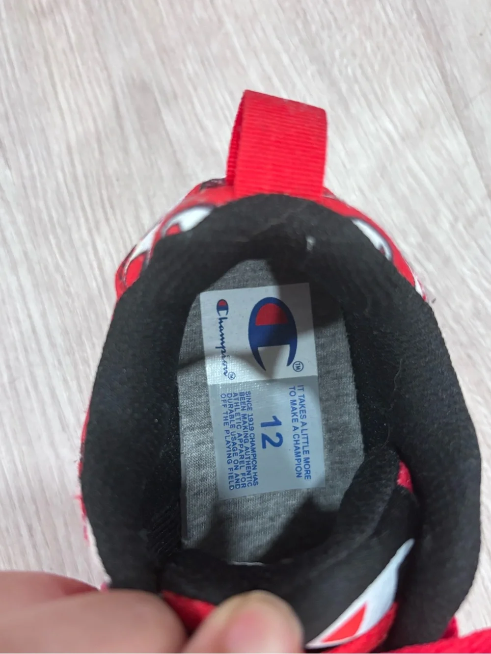 Champion Kids' 93Eighteen Repeat Sneakers -  Size 12 Little Kids